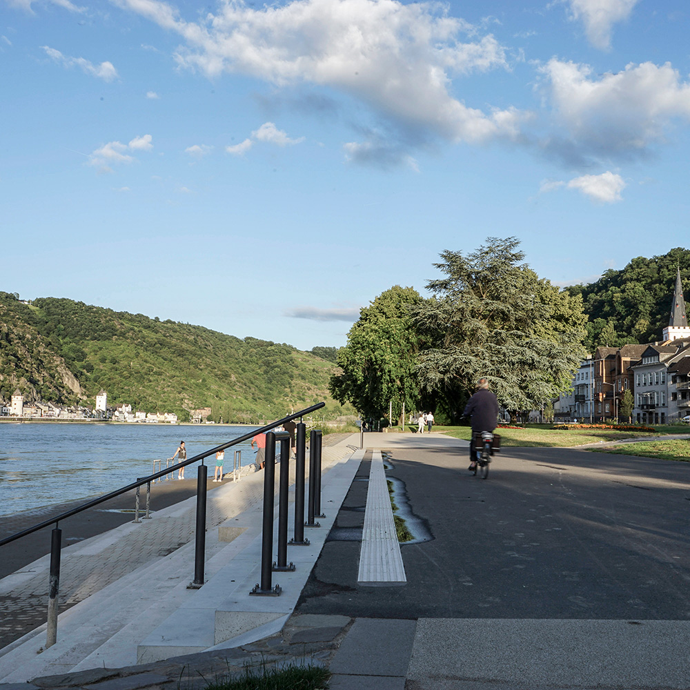 Rheinufer-Gestaltung St. Goar