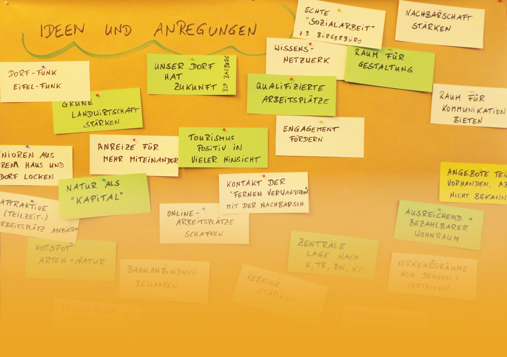 Zukunftswerkstatt im Ausschuss für regionale Entwicklung der neuen VG Gerolstein