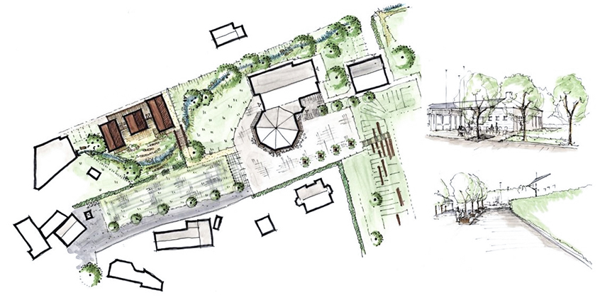 Renaturierung und Wasserspielplatz