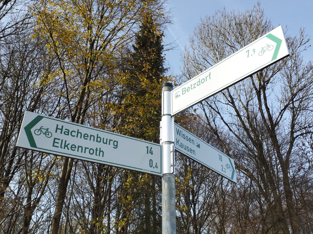 Verbandsgemeinde Betzdorf-Gebhardshain: Radverkehrskonzept und Beschilderung von Radrouten